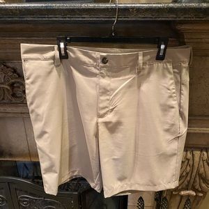 Khaki Adidas Mens Shorts Size 36